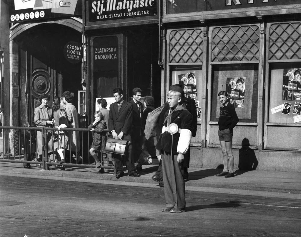 Ilica 1957. godine (kod Frankopanske)